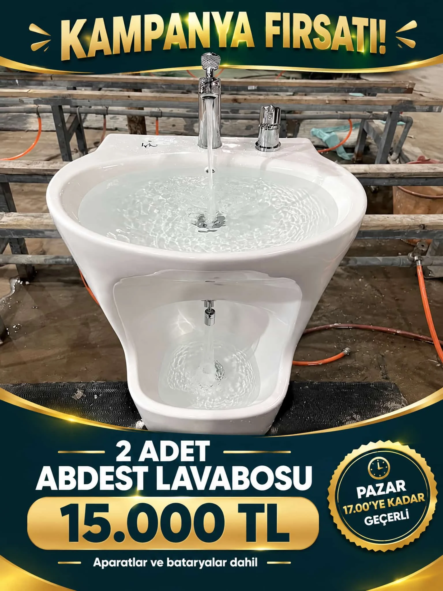 Abdest lavabosu 